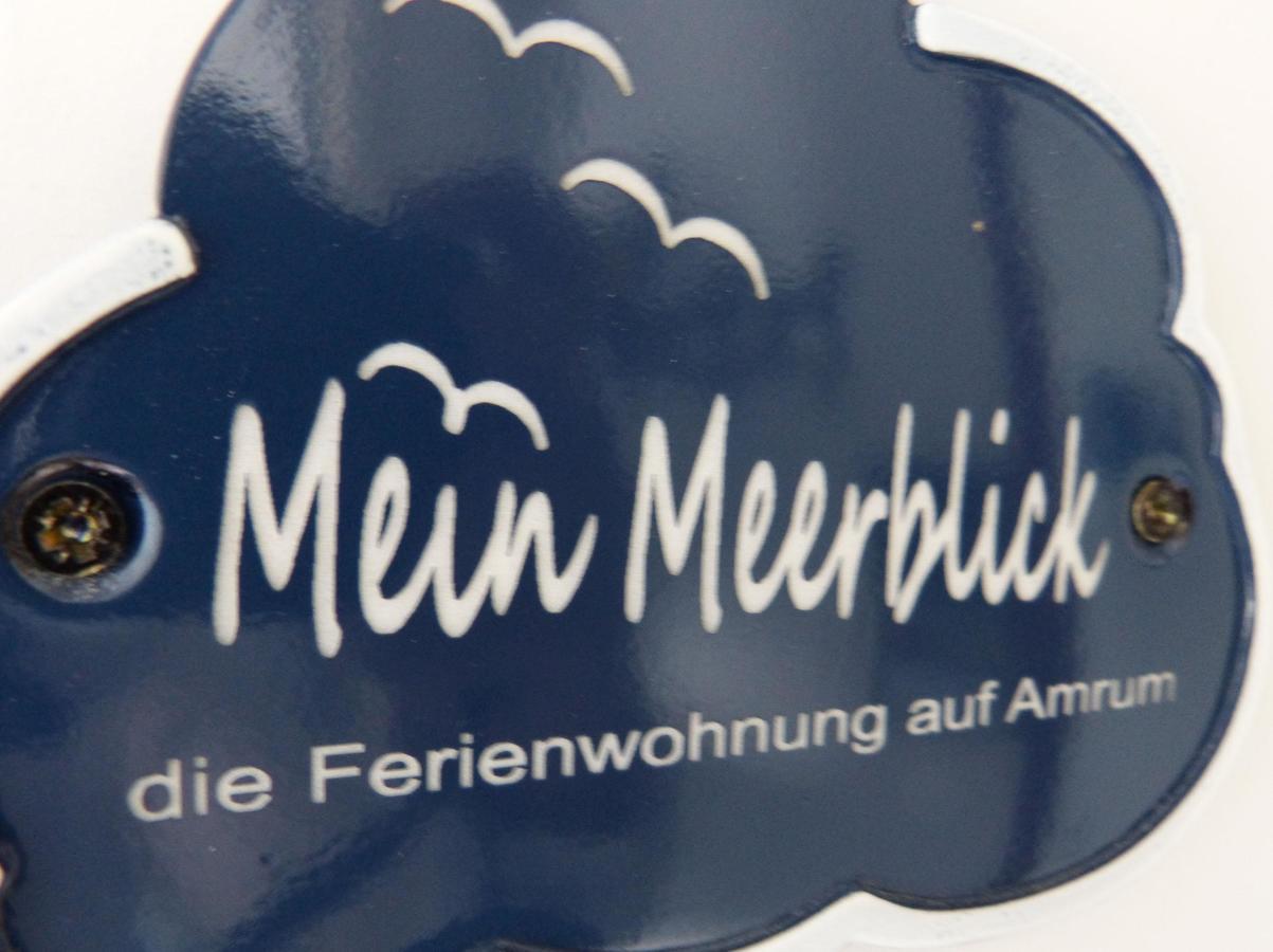Ferienwohnung *Mein Meerblick* Wittdün Exteriör bild
